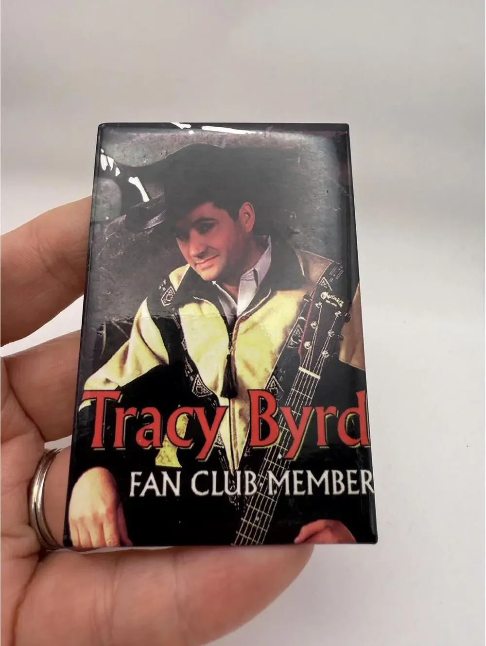 Tracy Byrd Fan Club Member Pin Badge